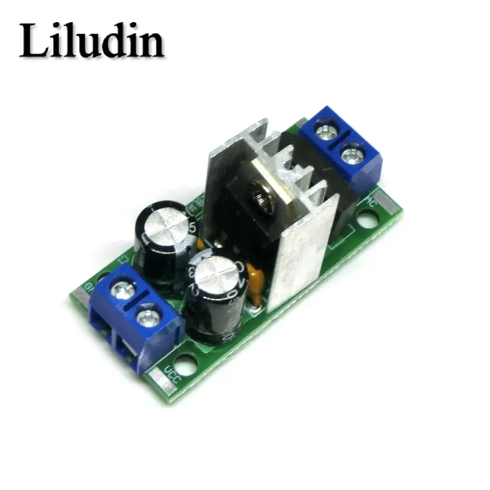 LM7805 LM7806 LM7809 LM7812 DC/AC Three Terminal Voltage Regulator Power Supply Module 5V 6V 9V 12V Output Max 1.2A