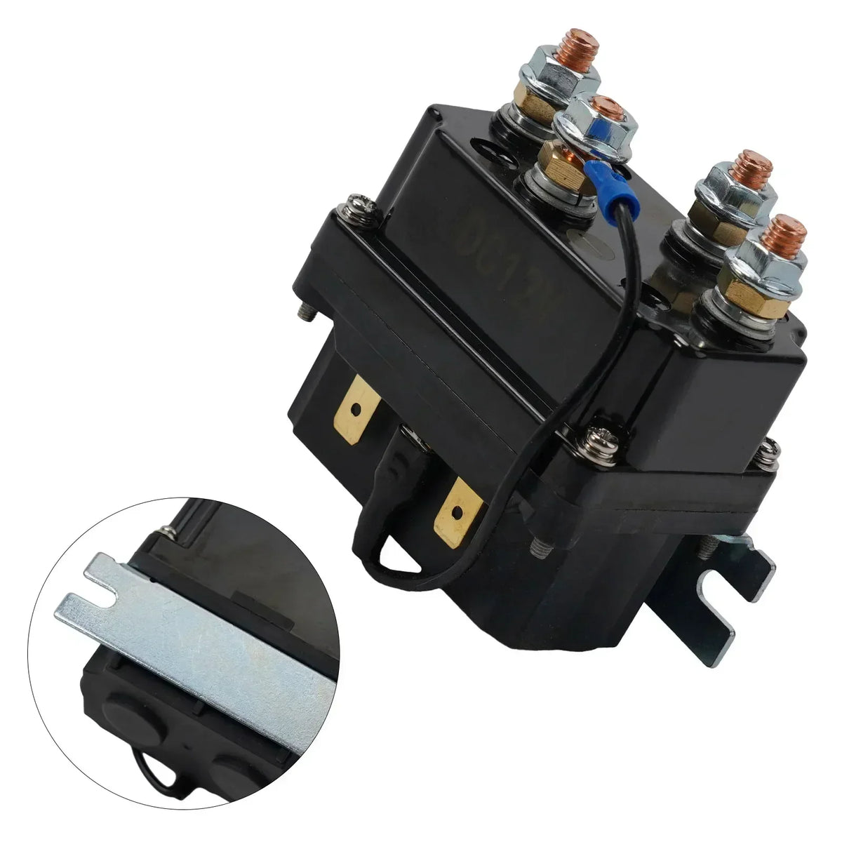 1pcs 500A 12V 12000 Lbs Winch Winch Solenoid Relay Relay 12V 500A Contactor Mechanical Equipment Solenoid Relay