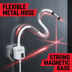 DTF Laser Locator Infrared Ray Positioner Magnetic Heat Press Sublimation Positioning Device Flexible Metal Hose 100MW