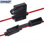 ATC Medium Blade Waterproof Fuse Holder For Automobile 32V 18/16/14/12/10AWG Standard Fuse Insert 1A 2A 3A 4A 5A 7.5A 10A 15A-50