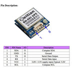 Beitian GPS Module BN-180 BN-220 BN-280 BN-880 GLONASS with Antenna for Pixhawk Flight Controller