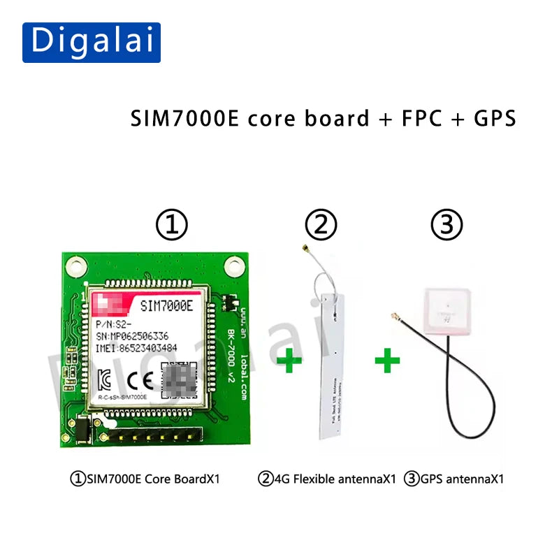 BK‑SIM7000G Core Board SIM7000E SIM7070G SIM7070E NB‑IoT CAT‑M LPWA Wireless Module For IoT Communication Project