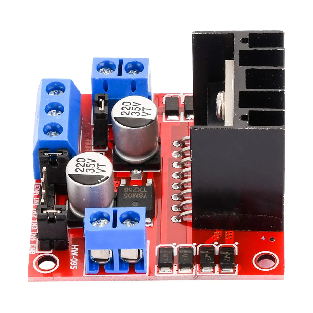 L298N Motor Driver Controller Board Module Stepper Motor DC Dual H-Bridge for Arduino Smart Car Power R3 Mega2560