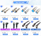 Capacitive Proximity Switch CM18 LJC18 Sn: 8mm DC6-36V AC90-250V NPN PNP NO NC NO+NC Capacity Proximity Sensor