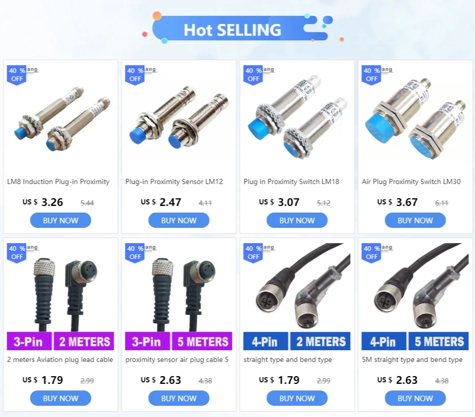 Capacitive Proximity Switch CM18 LJC18 Sn: 8mm DC6-36V AC90-250V NPN PNP NO NC NO+NC Capacity Proximity Sensor