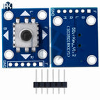 5Way Navigation Button Module with 5D Joystick, Mechanical Tactile Switch for Arduino/STM32, DIY Robotics/Game Controller