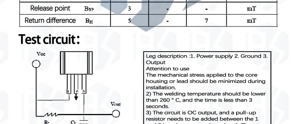 10PCS~500PCS A3144 OH3144 Y3144 Hall Effect Sensor Brushless Electric Motor TO-92UA A3144EUA
