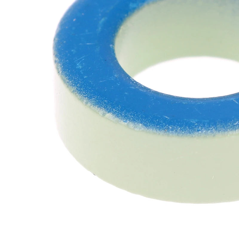 5pcs 24x14x8mm T94-52 Iron Ferrite Toroid Cores Blue Green Ring For Inductors Iron Powder Core Blue Green Ring