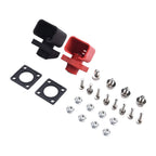2pc 100-200A High Current Energy Storage Terminal Battery Connector Terminal Block Electrical Testing Equipment Accessories