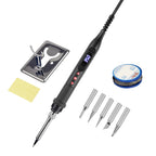 JCD 908U Soldering Iron Kit LCD Display 80W Intelligent Switch Adjustable Temperature Portable Soldering Iron 220V/110V Welding
