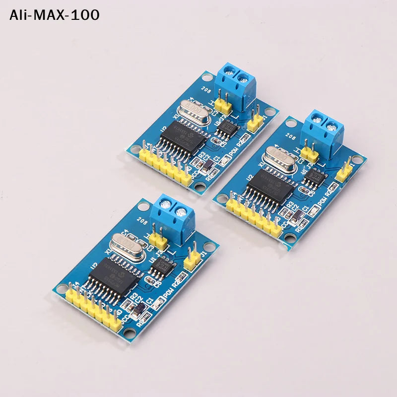 【Rw】MCP2515 CAN Bus Driver Module Board TJA1050 Receiver SPI For 51 ARM Controller Interface Module For Arduino DIY Kit