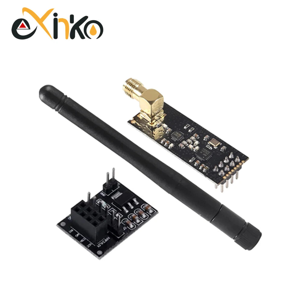 1-10PCS NRF24L01+ 2.4G wireless data transmission module 2.4GHz NRF24L01 upgrade version NRF24L01+PA+LNA 1000 Meters For Arduino