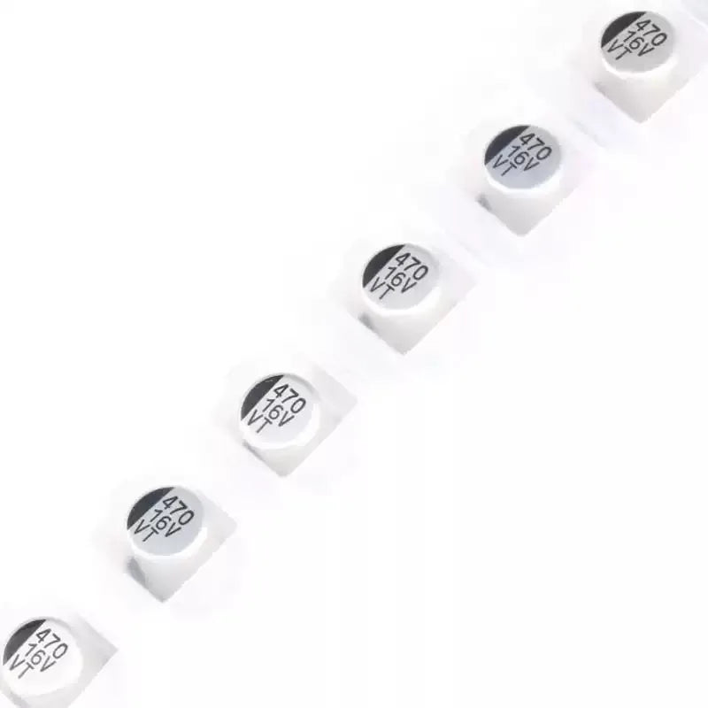 10Pieces 6.3V 10V 16V 25V 35V 50V 63V SMD Aluminum Electrolytic Capacitor 1uF 2.2uF 3.3uF 4.7uF 10uF 22uF 47uF 100uF 220uF 330uF