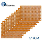 10PCS 5x7 7x9 9x15 12x18 13x25cm Single Sided Circuit Board PCB Bread Board Protoboard Universal Printed Circuit Boards DIY Set