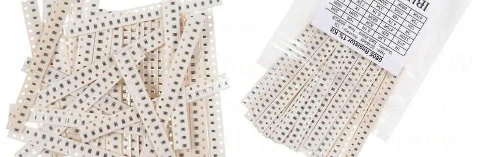 660pcs 200pcs 720pcs 4000pcs 0402 0603 0805 1206 1210 2512 smd resistor kit igmopnrq assorted kit 10k 100k 1k 1r 100r 220r 1% 5%