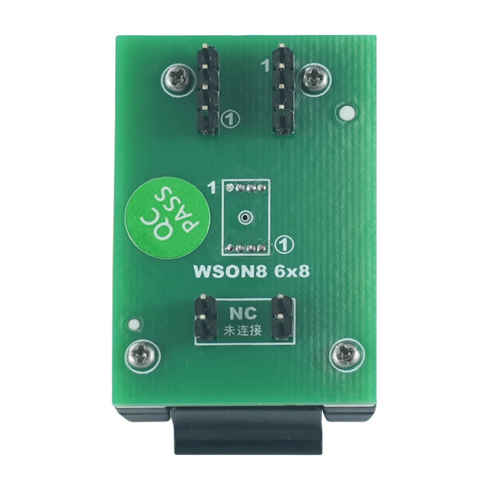 XGecu QFN8 WSON8 DFN8 5*6/6*8 IC Socket Universal Adapter for SPI NAND NOR Flash MLF8 MLP8 SON8 with High-end Spring Probe