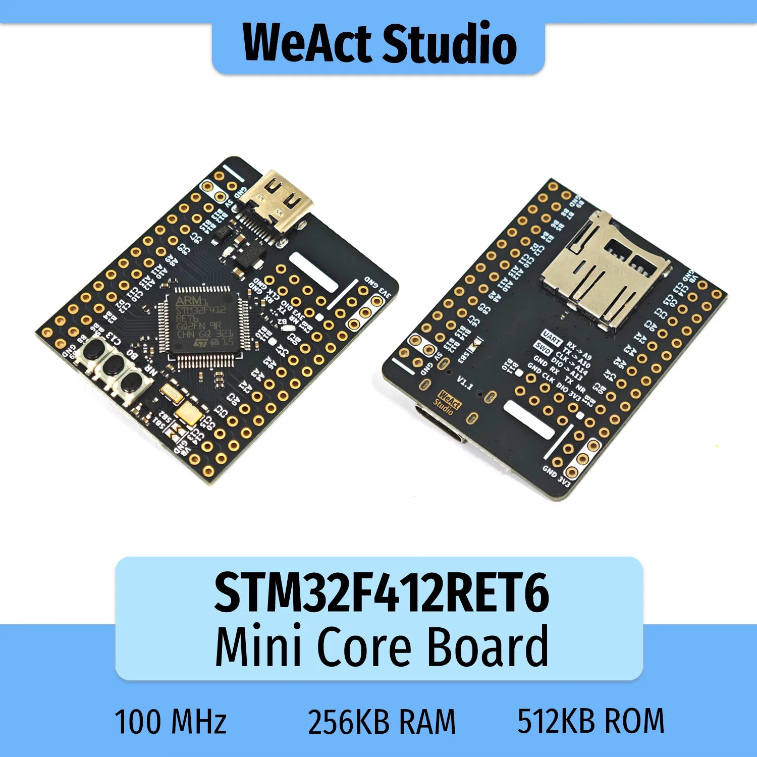 STM32F405RGT6 STM32F405 STM32F4 STM32F446RET6 STM32F412RET6 STM32 Minimum System Development Board Demo Board Core Board