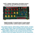 Suitable for Siemens S7-1200 PLC/CPU 1211C 1212C 1214C 1215C Debugging Simulation Board