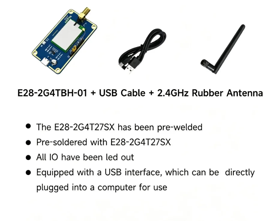 EBYTE E28-2G4T20SX E28-2G4T27SX E28-2G4T12S Lora Wireless Module 2.4Ghz E28 UART Series Transmitter Receiver RF Module