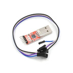 1pcs CP2102 module USB to TTL upgrade board UBS to serial port STC microcontroller download flash six in one UART
