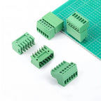 10Pairs 15EDG 2.54 mm KF2EDG PCB Screw Terminal Block Connector Right Angle/ Straight Needle Plug Pin Header Socket 2-12 Pin