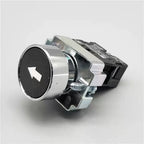 XB2 button switch metal emergency stop reset rotating mushroom head jog power start stop