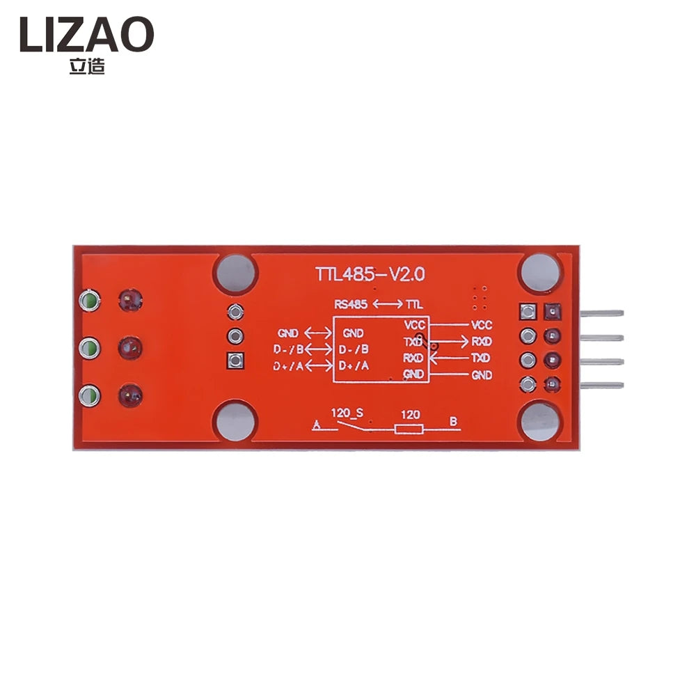 MAX3485 TTL to RS485 Converter Module, UART Serial Port Level Transceiver with Overvoltage Protection
