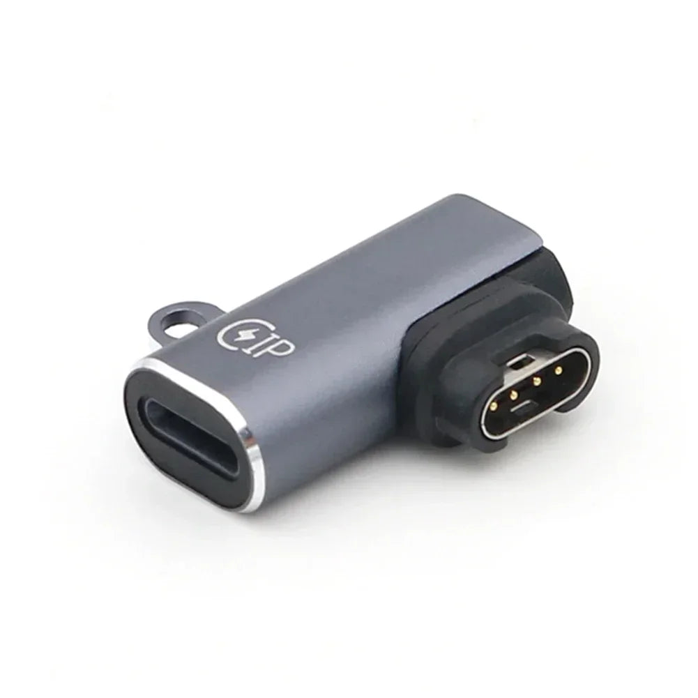 Type C/Micro/ios USB Charger Adapter For Garmin Fenix 7/6/5 Instinct 2S Venu 2 Plus EPIX forerunner 745 Watch Charging Converter