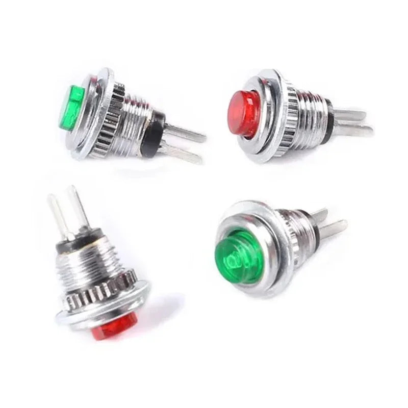 5/20/100PCS  8mm Push Button Switch DS-101 ON/OFF Mini Momentary Reset Micro Switch Normally Open 2Pin