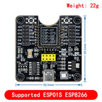 ESP8266 ESP-WROOM-32 ESP32-WROVER Development Board Test Programmer Socket Downloader for ESP-01 ESP-12F ESP-07S ESP-12S ESP32