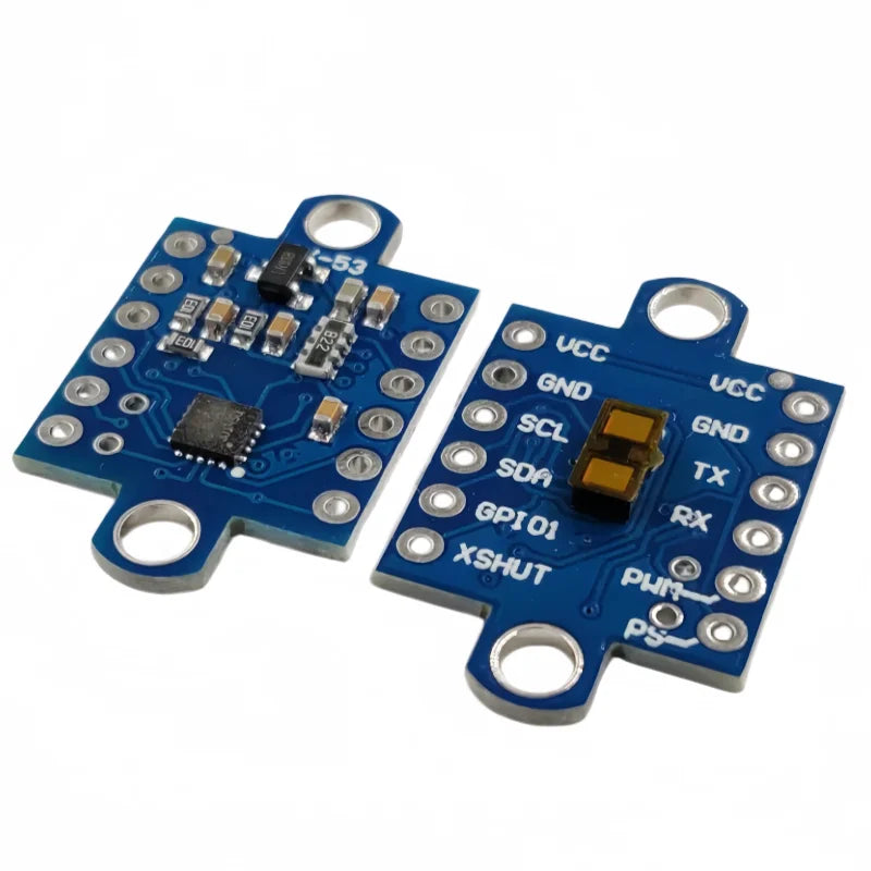 GY‑53 VL53L0X / GY‑53‑L1X VL53L1X TOF Laser Distance Sensor Module, Time-of-Flight Infrared Laser Ranging Breakout Board
