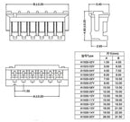 10PCS 1.0 1.25 1.5 2.0 2.54 SH/JST/ZH/PH/XH 1.0MM 1.25MM 1.5MM 2.0MM  2.54MM 2PIN/3/4/5/6/7/10P Female Plug Connector With Wire