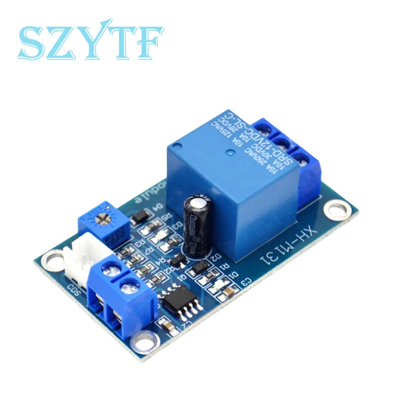 XH-M131 DC 5V/12V/24V Light Control Switch Photoresistor Relay Module Detection Sensor Brightness Automatic Control Module