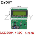 LCD2004 + I2C 20x4 2004A PCF8574T Blue/Green screen HD44780 Character LCD /w IIC/I2C Serial Interface Adapter Module for arduino