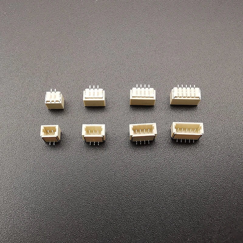 50Pcs JST SH 1.0mm Pitch Male / Female Housing Connector SMD Vertical/Horizontal Type Plug 2/3/4/5/6/7/8/9/10 Pin Socket Shell