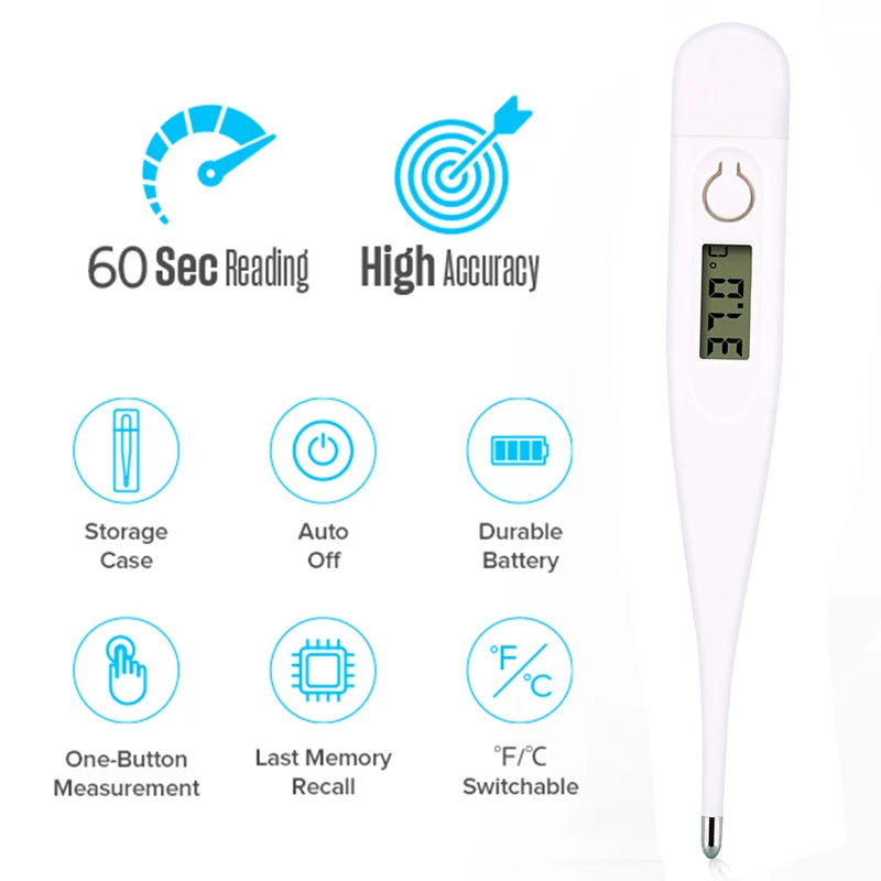 Medical Household Thermometer Baby Pet Medical Pet Thermometer Digital Thermometer Fever Thermometer Pet Thermometer