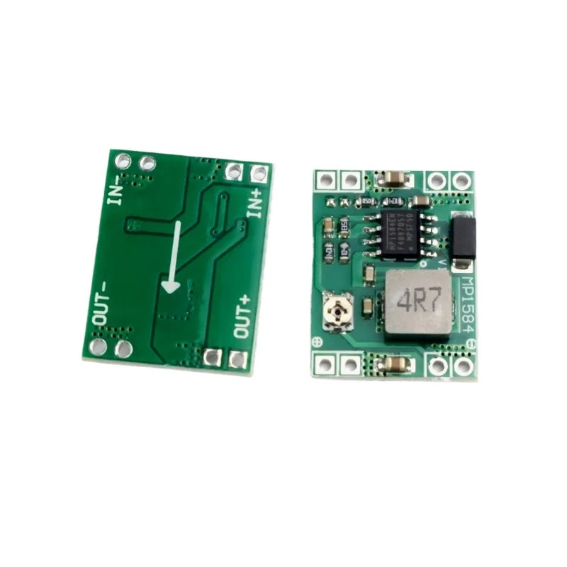4Pcs MP1584EN 3A Mini DC-DC Step-down Power Supply Module 3A Adjustable Step-down Module Super for Arduino Replace LM2596