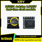 XRY DS3231 Real Time Clock Module For Arduino 3.3V/5V With Battery For Raspberry Pi High precision RTC module
