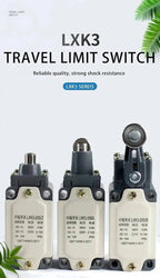 LXK3-20 Limit Switch 10A Rotary Reset Momentary Adjustable Roller Mini Electrical Power Travel Switches NO NC