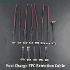 1pc USB C Type-C FPC 2pin3pin with Resistor R1 Soft Flat Cable Male Charging Cable Fast Charge Charging Wire Extention for Phone