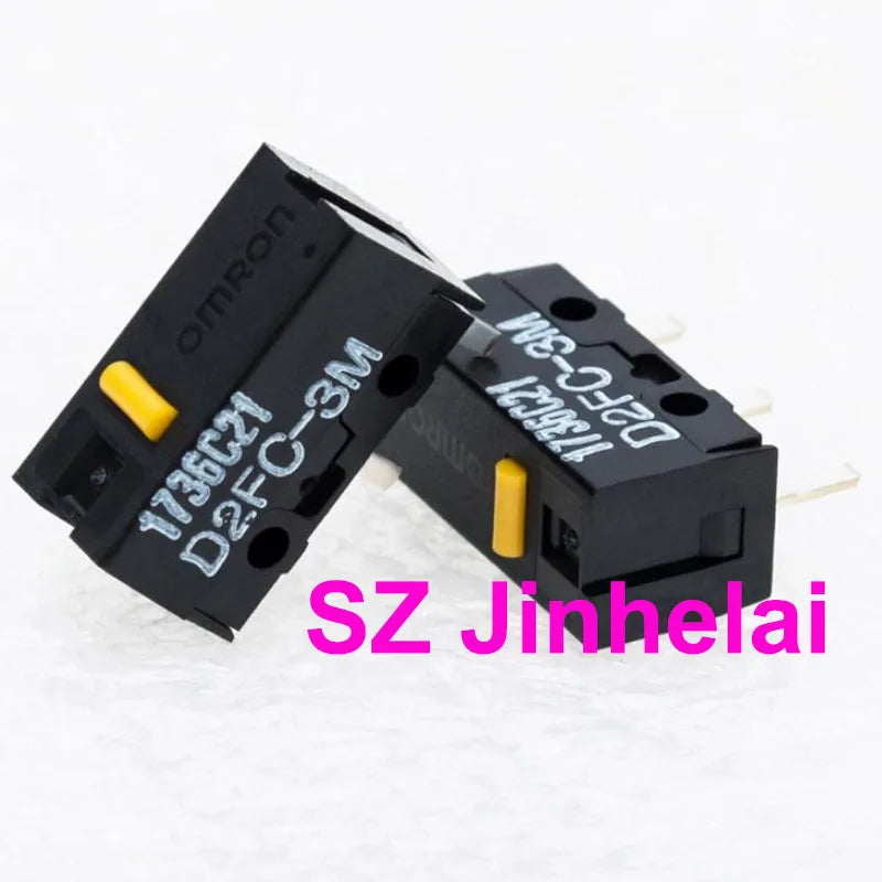 10pcs Authentic Original Omron Mouse Micro Switches D2FC-F-7N (10M) (20M) (OF)  F-K(50M) F-K(50M)-RZ 3M F-K 60MN