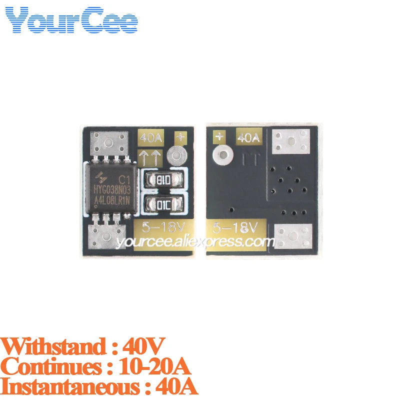 10pcs/1pc High-power MOS Trigger Switch Drive 20A 40A 50A 100A 200A 300A FET PWM Regulation Electronic Switch Control Module