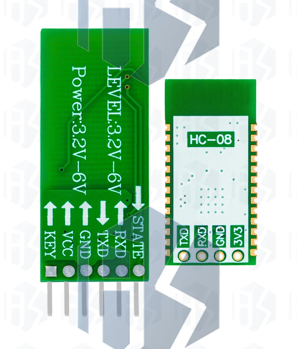 1PCS HC-08 Low-Power Bluetooth Module – BLE 4.0 UART Serial Port for Arduino Projects