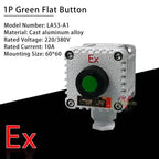 LA53 Waterproof Explosion-proof Ex Control Button Box Indicator Light Emergency Stop BZA8050 Anti-corrosion Master Switch Box