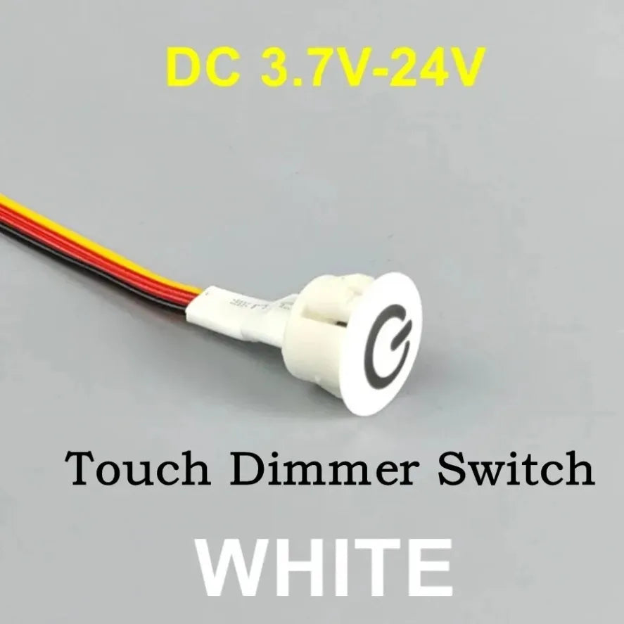 1-2PCS DC5V 12V 24V Button Controller Switch Smart Dimmable Home Touch Sensor For Smart Home Light Strip LED Dimmer Controller