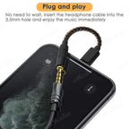HiFi Audio Adapter Cable for Lightning to 3.5mm Headphone Amplifier Original C100 Chip DAC Audio Decoder for iPhone 14/13/12/11