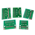 10PCS FFC/FPC Adapter Plate 0.5 to 2.54MM 4P/6P/8P/10P/12P/14P/15P/16P/20P/24P/26P/30P/32P/34P/36P/40P/45P/50P/52P/60P/80P/96P
