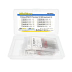10 values kit Thermal Resistor thermistor NTC MF58 B3950 5% 1K/2K/5K/10K/20K/50K/100K/200K/500K/1M ohm Total 200 pcs