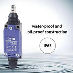 CNTD CZ-8122N Travel Switch Double Circuit Type Waterproof High Mechanical Strength IP65 10A 380V Vertical Limit Switch