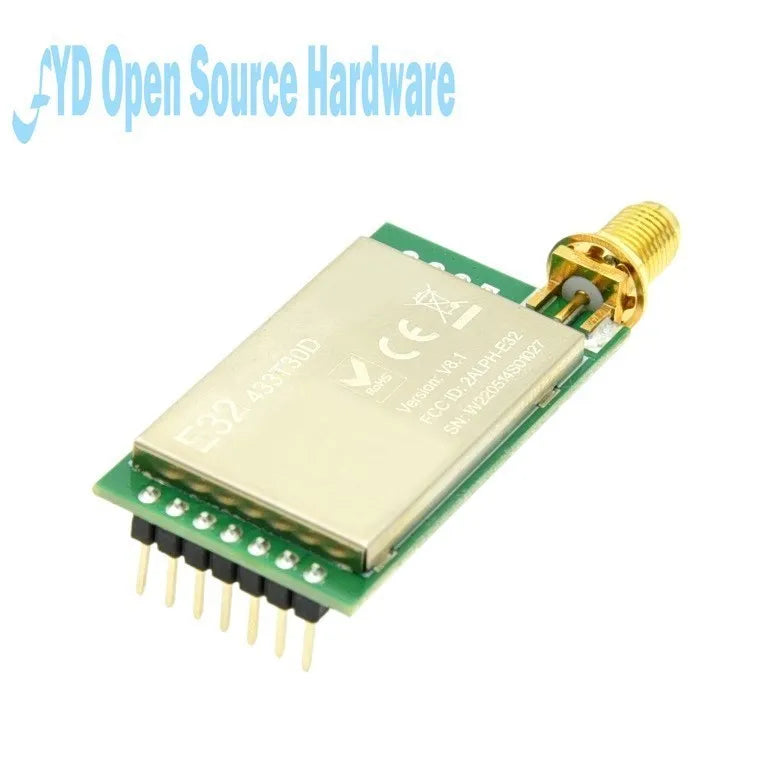 E32-TTL-1W 7500M 1W SX1276 LoRa 433MHz Long Range 7500M RF Transceiver Module 433M LORA With Antenna E32-433T30D